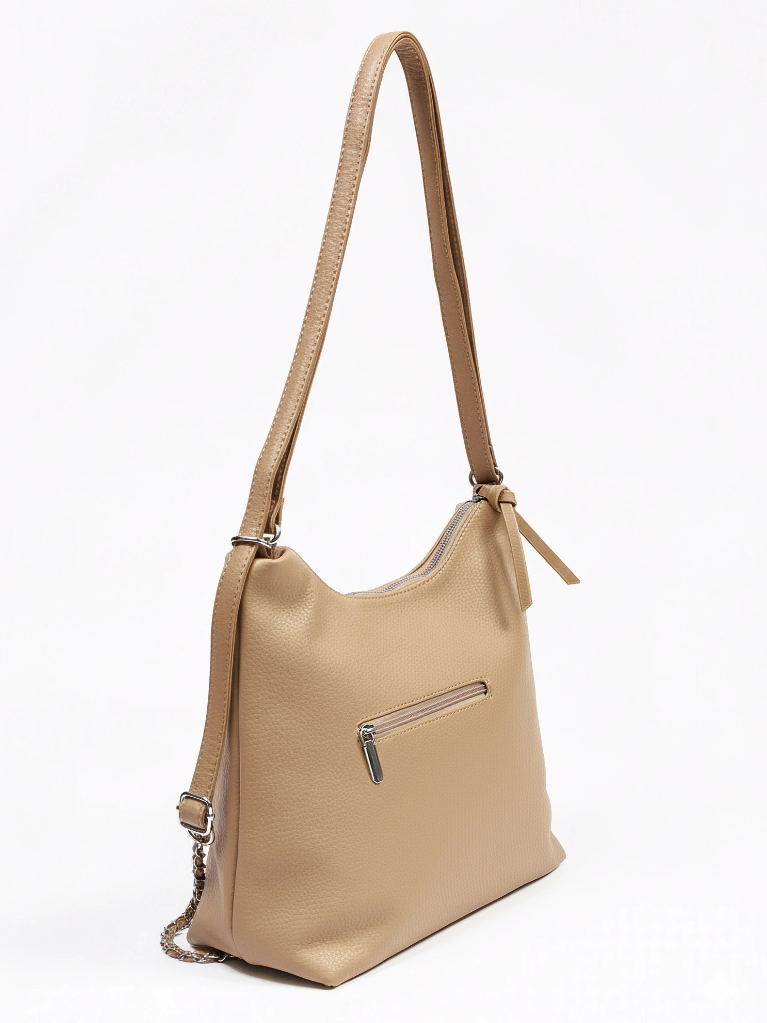 Сумка-шоппер с декоративными цепочками в ассортименте